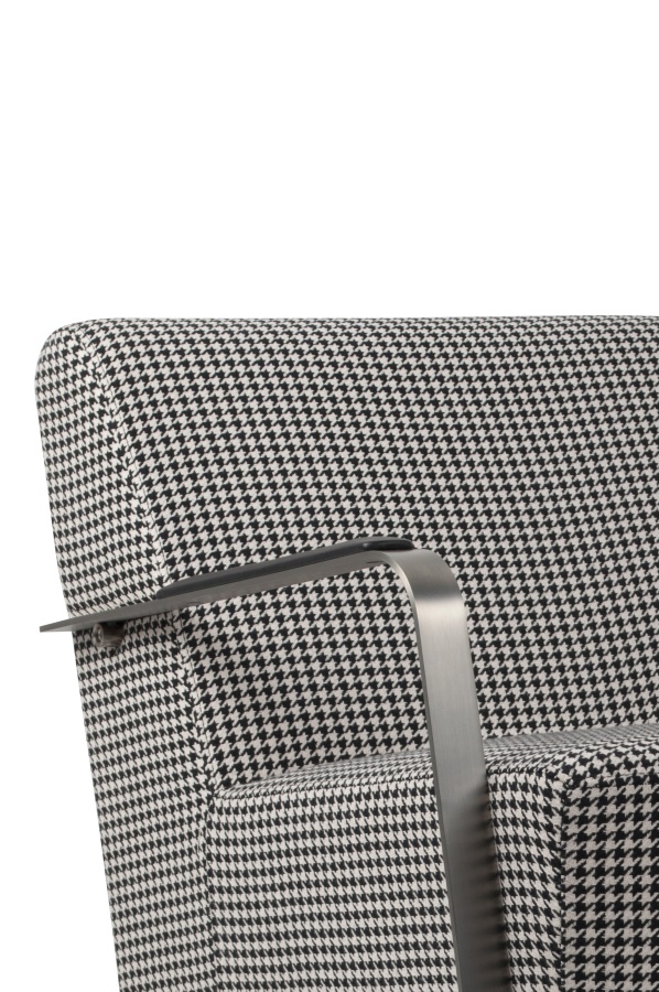 Кресло Adwin черно-белое Zuiver 3003003 - Вид №11