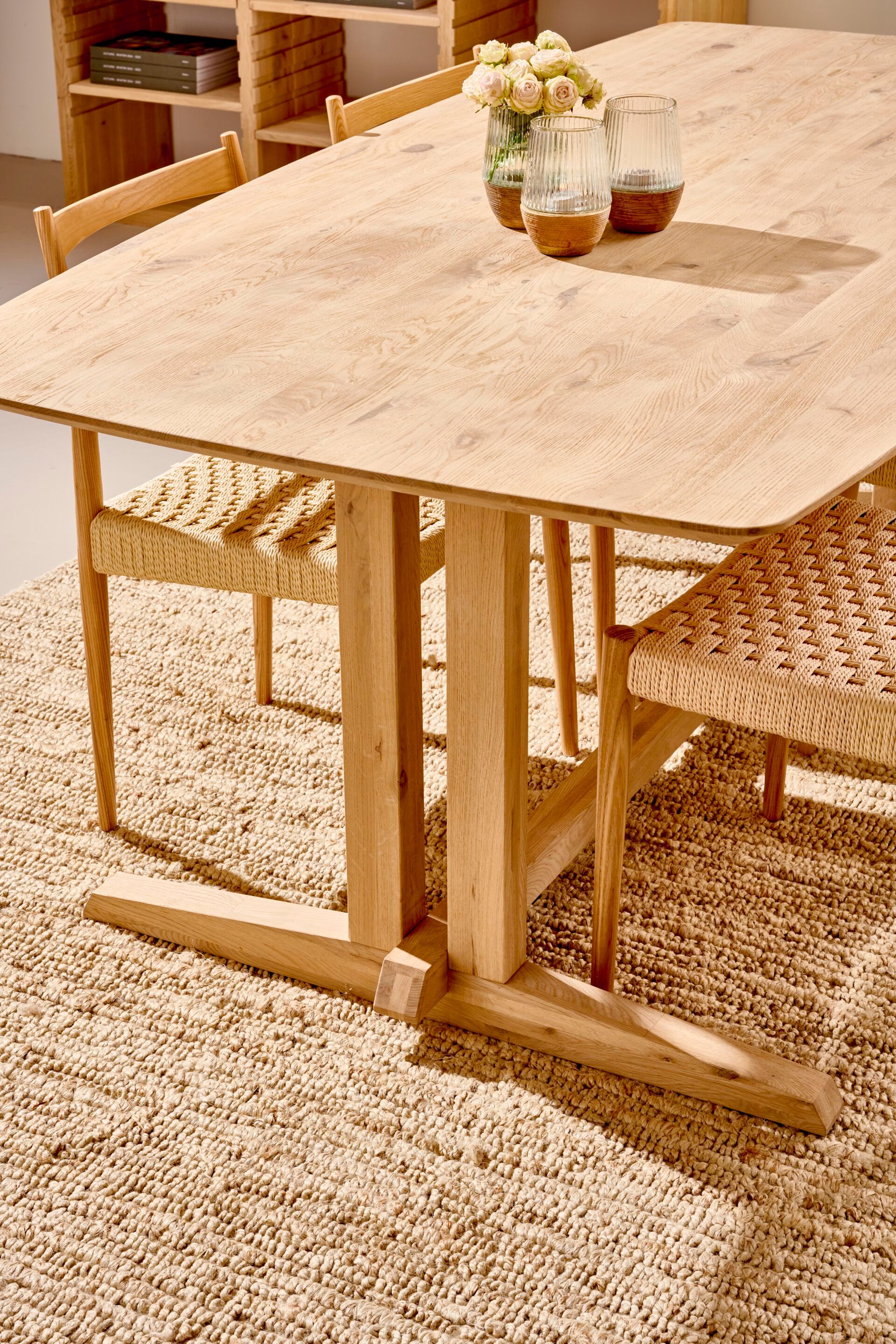 Прямоугольный дубовый стол POMAX ALMA ARCH-00152192 - Вид №12