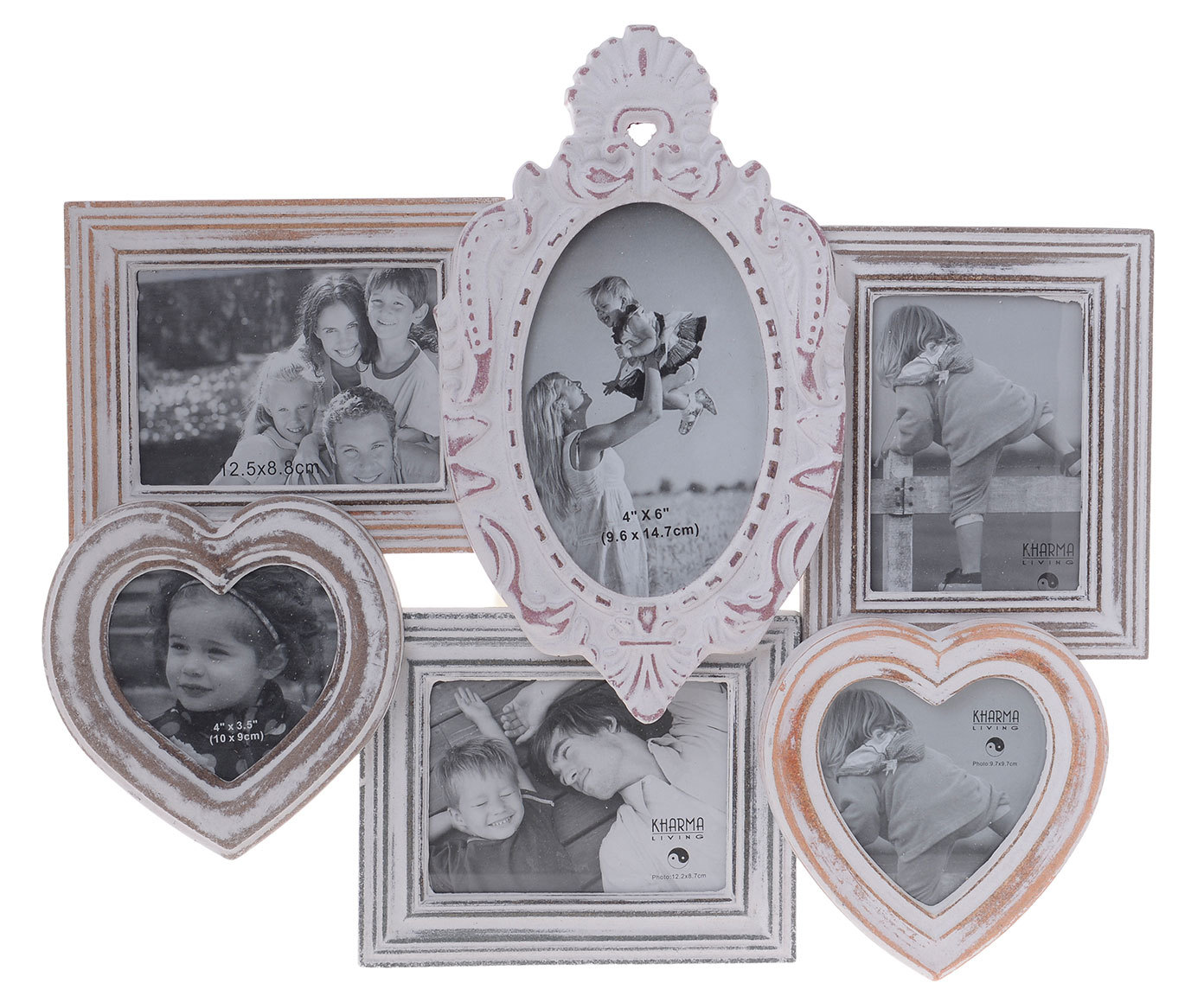 3830616.0006 Фоторамка настенная, 6 секций TO4ROOMS 