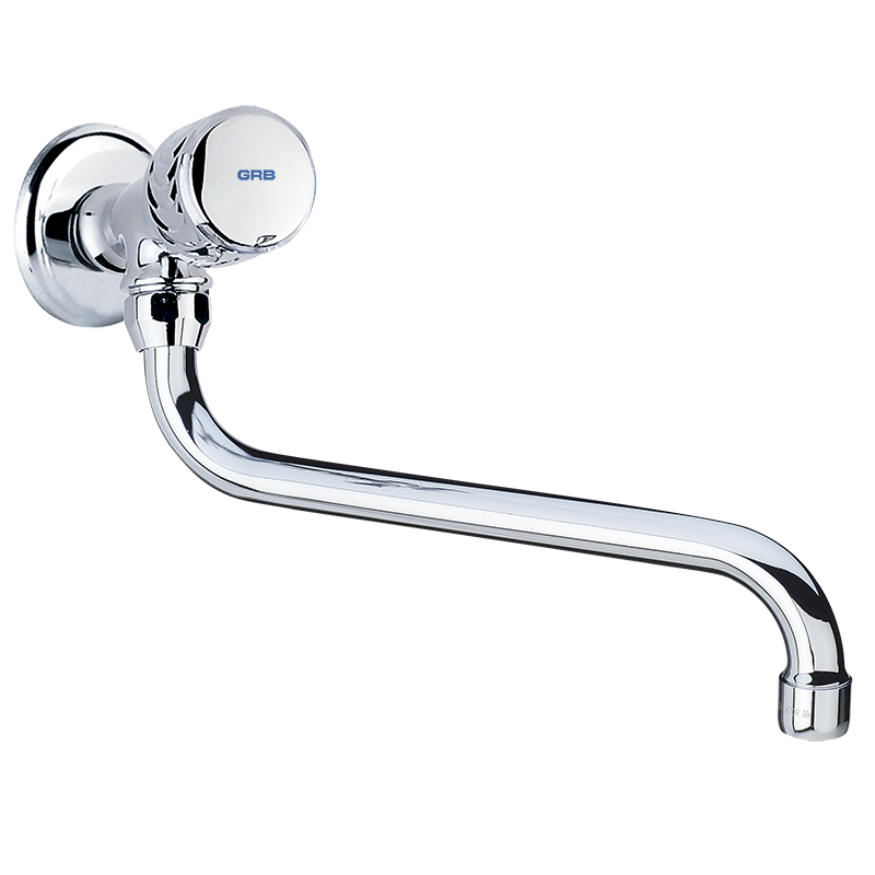 2142446000 BASIC/PREMIUM Настенный смеситель для раковины с низким изливом 1 способ Хром GRB MIXERS 