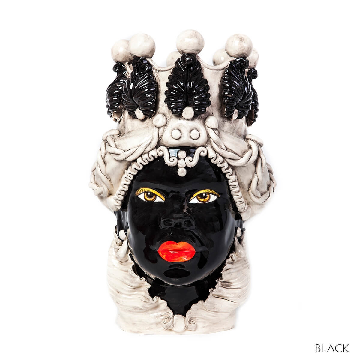 200654,9 ABHIKA ВАЗА MORO LADY BIG BLACK 200654.9