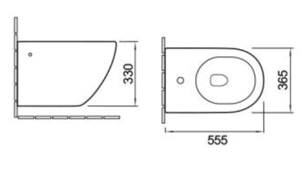 SL-5058 Биде подвесное LAB.Space  - Вид №1