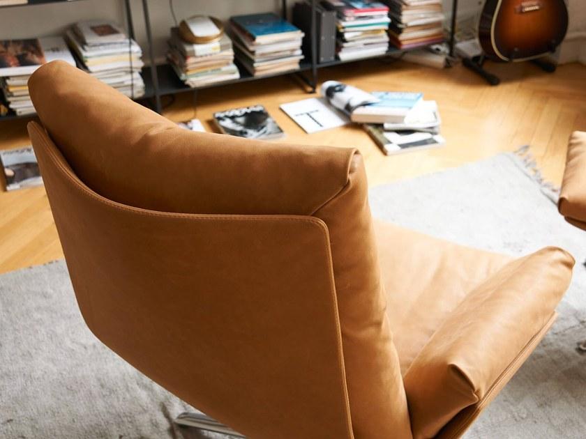 COR Кожаное кресло с 4 спицами и подлокотниками Cordia sun-id-1395585 - Вид №5