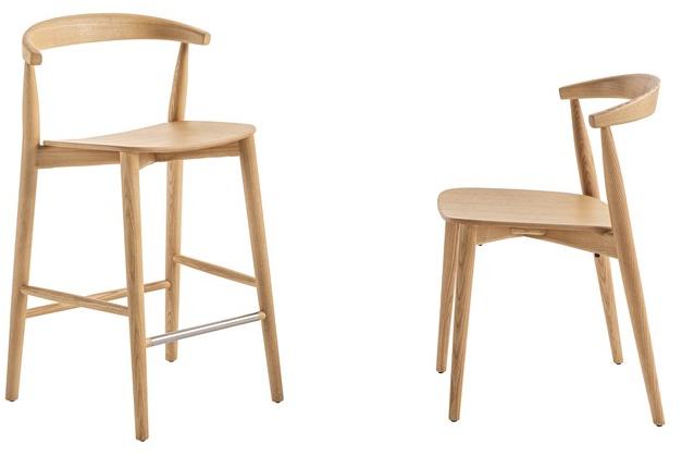 Cappellini Высокий стул в золе Newood sun-id-1368874 - Вид №14