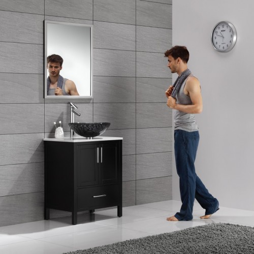 GV-397-19mm Накладная раковина на столешницу  прямоугольная Krausru  - Вид №10