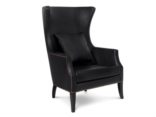 Кожаное кресло с подлокотниками Brabbu Dukono ARCH-00105933