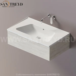 Flaminia BLOOM Тумба под раковину 85 см с 1 ящиком BBX993.WW