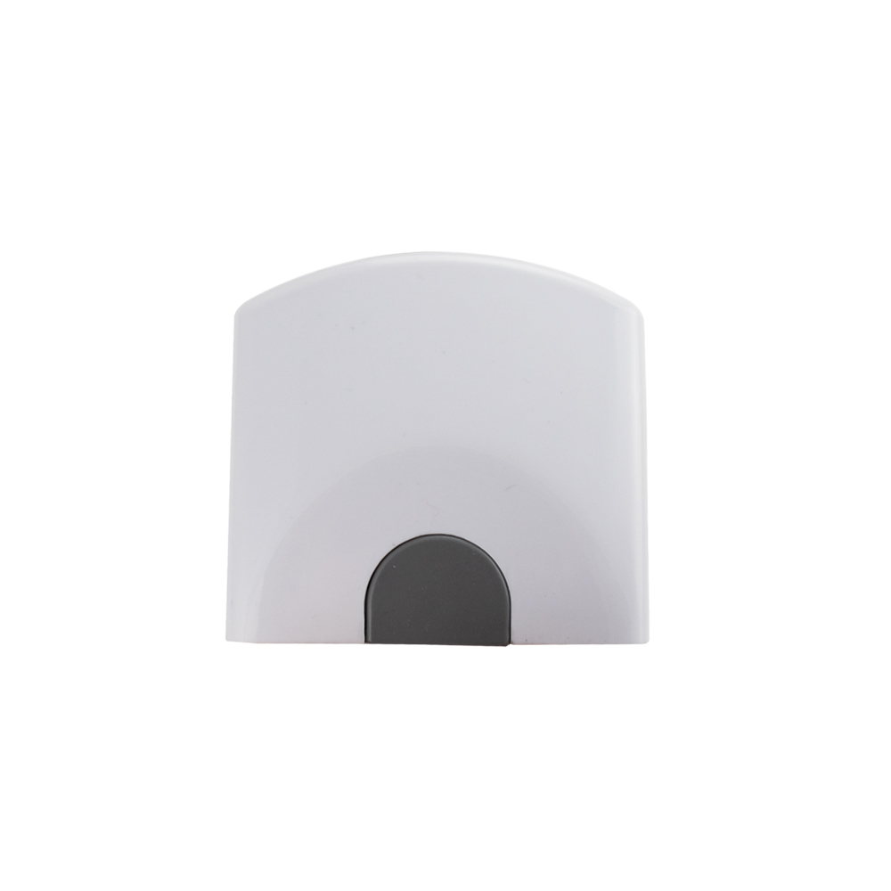 GFmark - Дозатор жидкого МЫЛА, пластиковый, БЕЛЫЙ, большой, с глазком, 350 мл, код: 630  - Вид №3