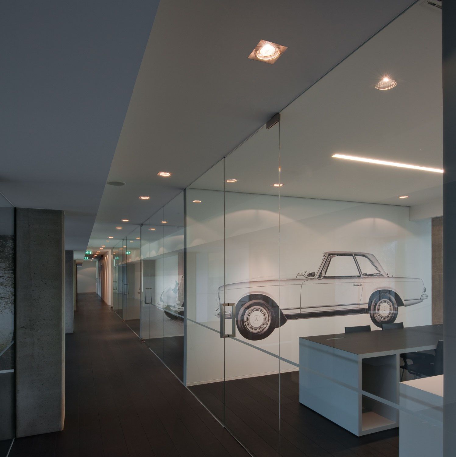 Квадратный регулируемый встраиваемый прожектор Deltalight Grid In ARCH-00047808 - Вид №7