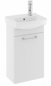 42332 Мебельный пакет IFO Spira, с дверцей, W = 450 мм, W1 = 500 мм, белый, смеситель слева