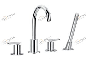 Смеситель для ванны и душа Cezares SIESTA-F-BVD4-01