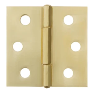 Петля карточная универсальная GAH, 38x38x0.75 г, 2 шт.