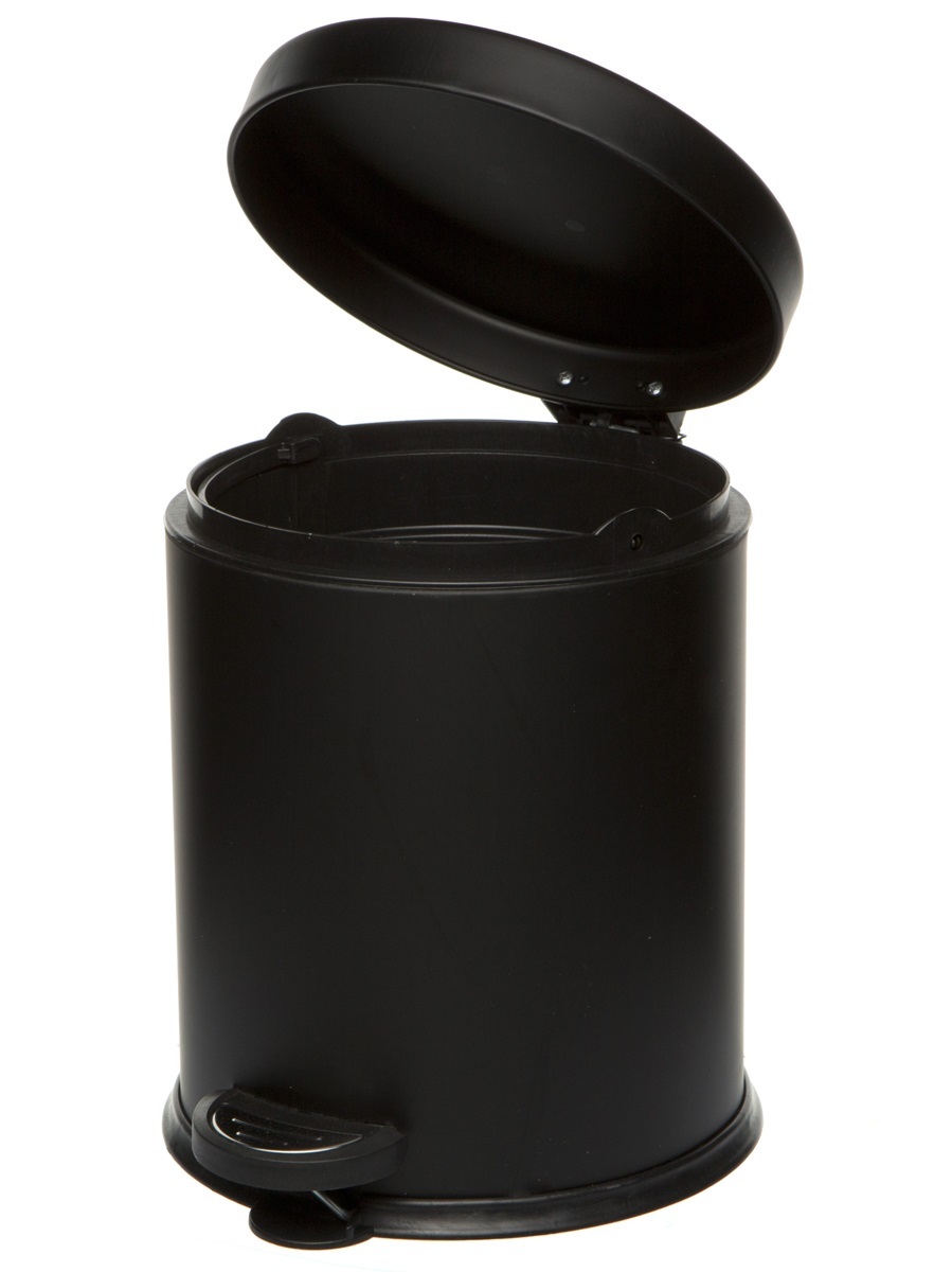 Вёдра с педалью и крышкой Tucana 5L Black NAVAKO 11522 - Вид №1