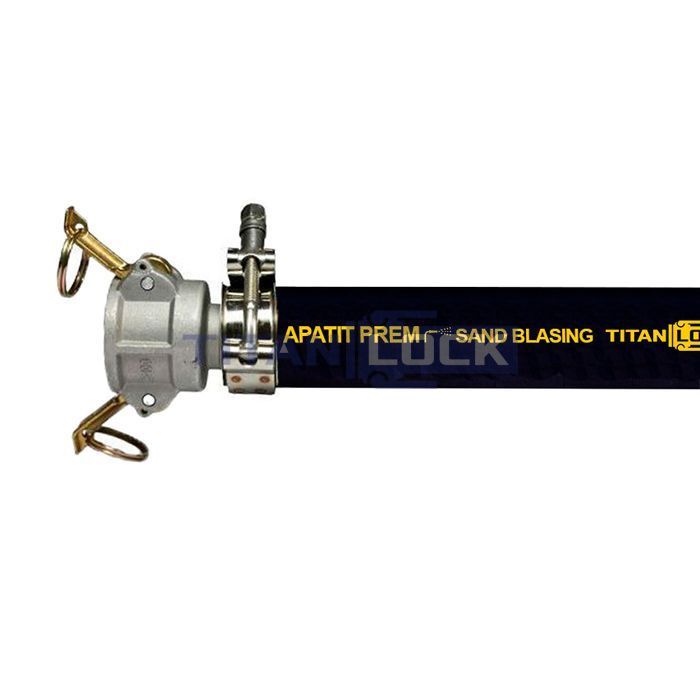 Пескоструйный рукав «APATIT-PREM», внутр.диам. 38мм,12bar, TL038AP-PR TITAN LOCK  - Вид №1