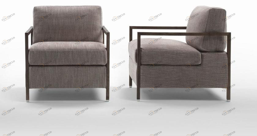 Marac Кресло из ткани со съемным чехлом с подлокотниками sun-id-1470264