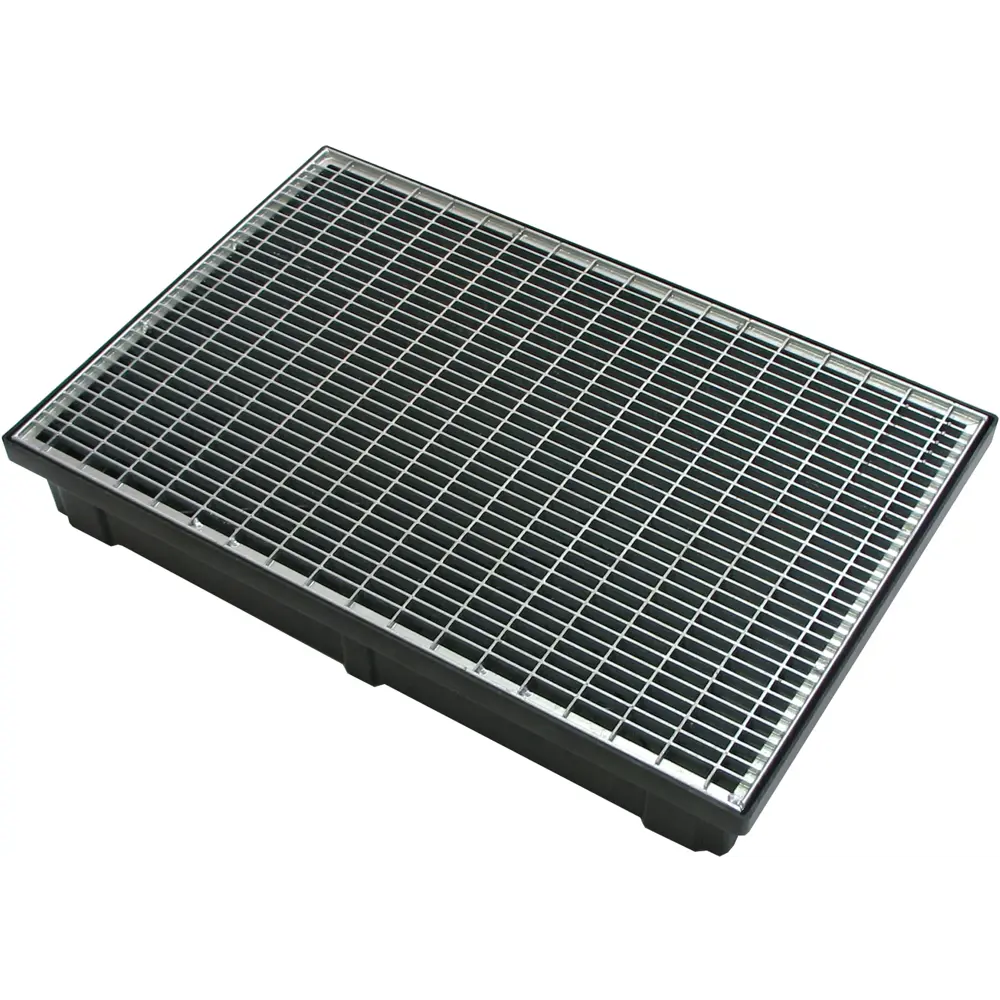 Поддон водосточный с решеткой Gidrolica 600x390x64 мм цвет черный STLM-2135883