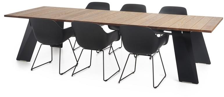 Extremis Прямоугольный деревянный стол sun-id-1347417 - Вид №1