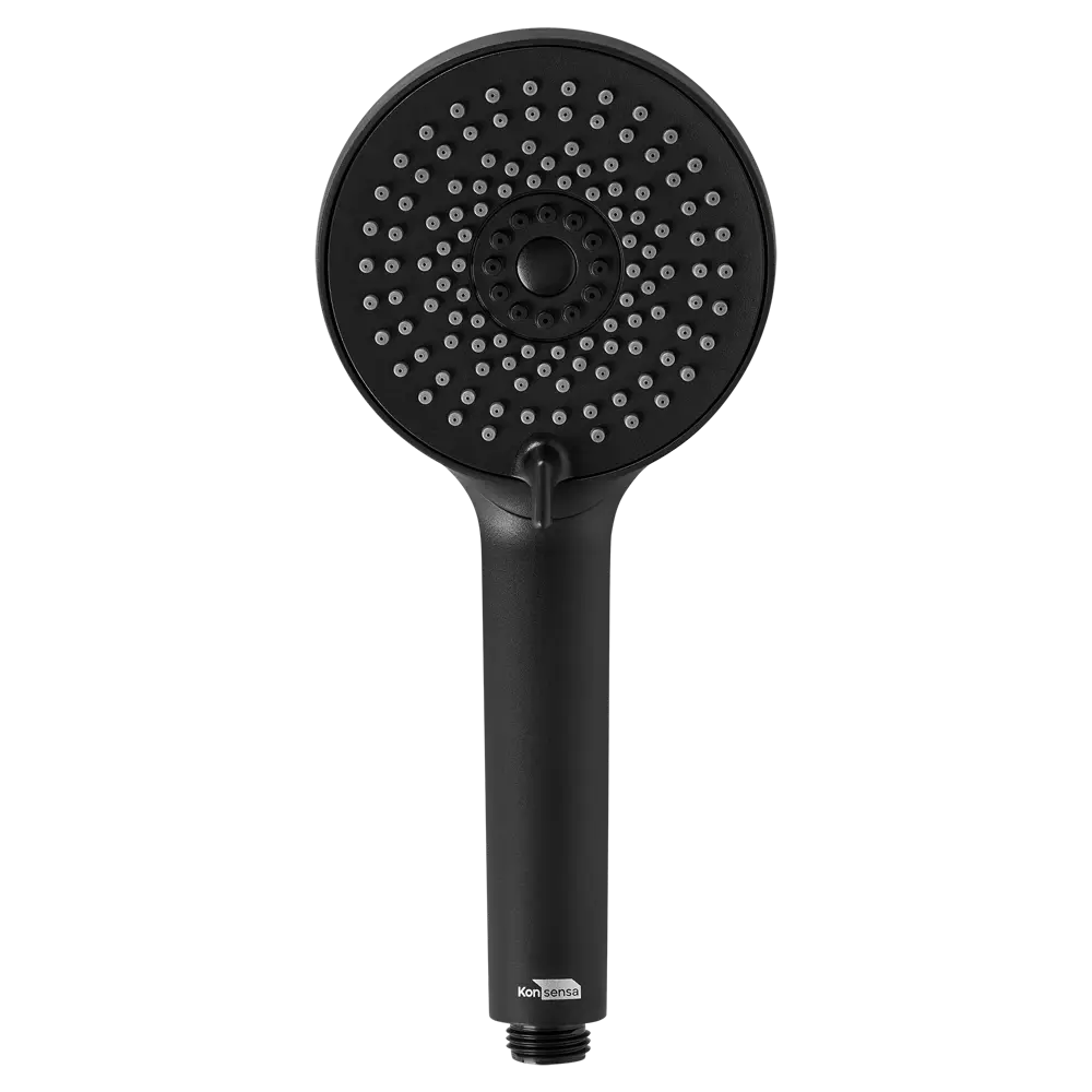 Душевая стойка для ванной с смешанным креплением Терни KONSENSA черный STLM-2151722 - Вид №3