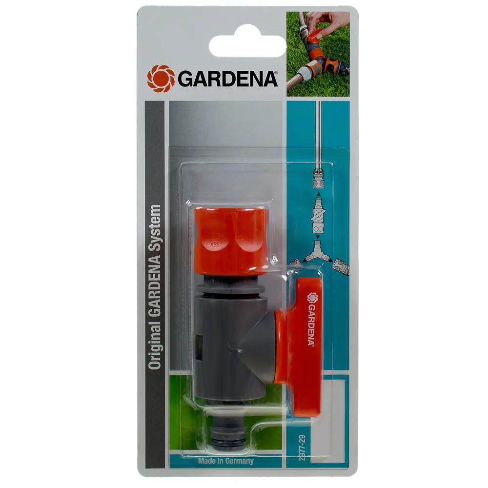 Коннектор для шланга быстросъёмный регулируемый Gardena STLM-2002435 - Вид №3