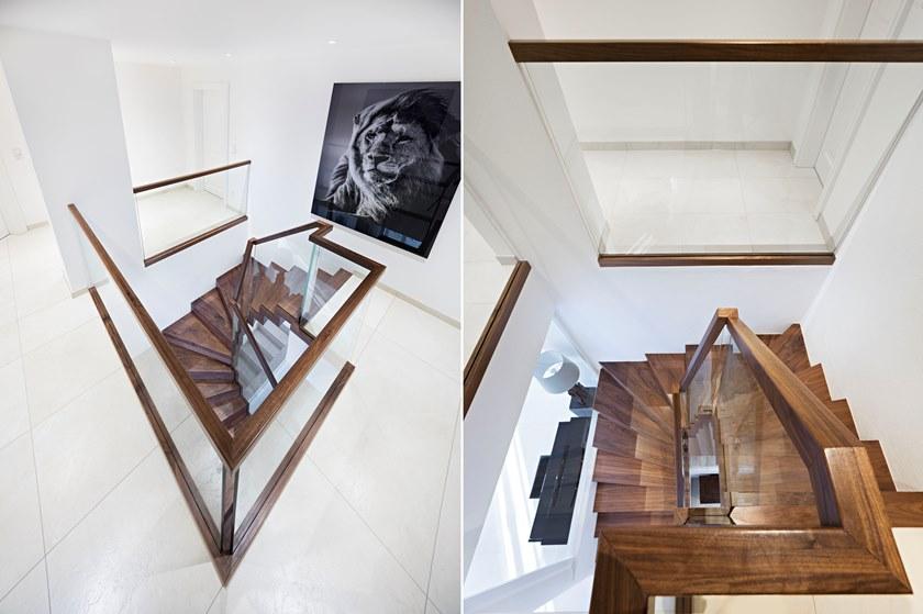 Siller Treppen П-образная открытая лестница из дерева и стекла Zig-zag sun-id-1441026 - Вид №2