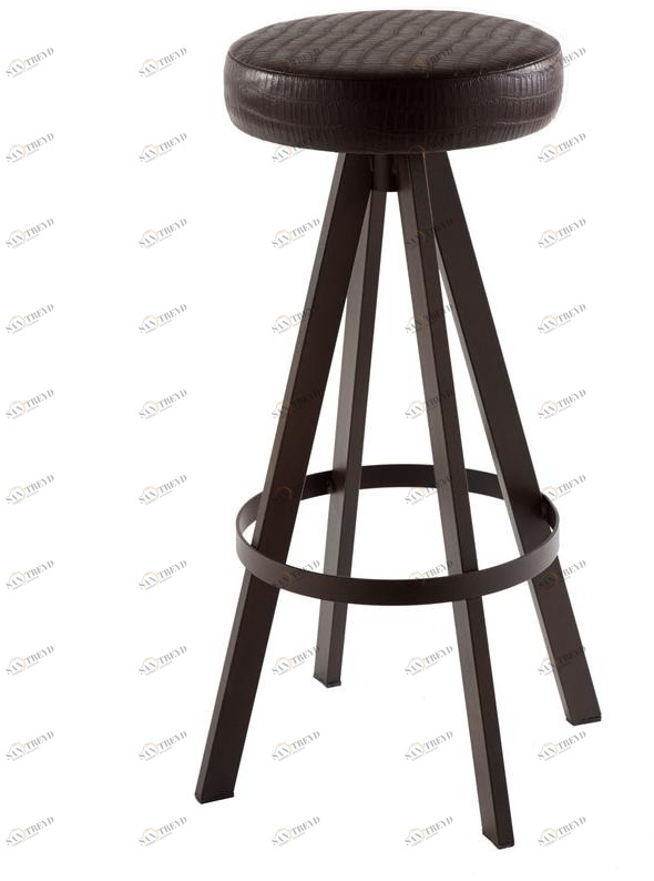 Vela Arredamenti Барный стул из мягкой кожи sun-id-1386555