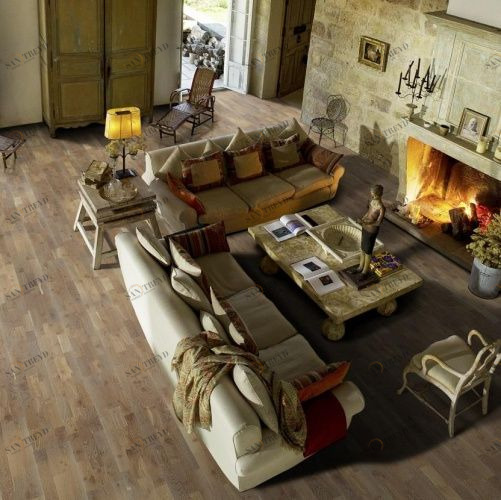 Паркетная доска Kahrs Дуб Камень 2600200519