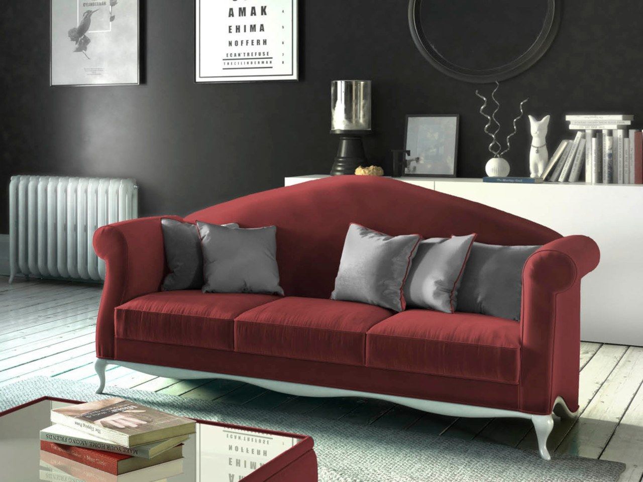 Ткань диван CASA +39 Smeraldo ARCH-00143890 - Вид №1