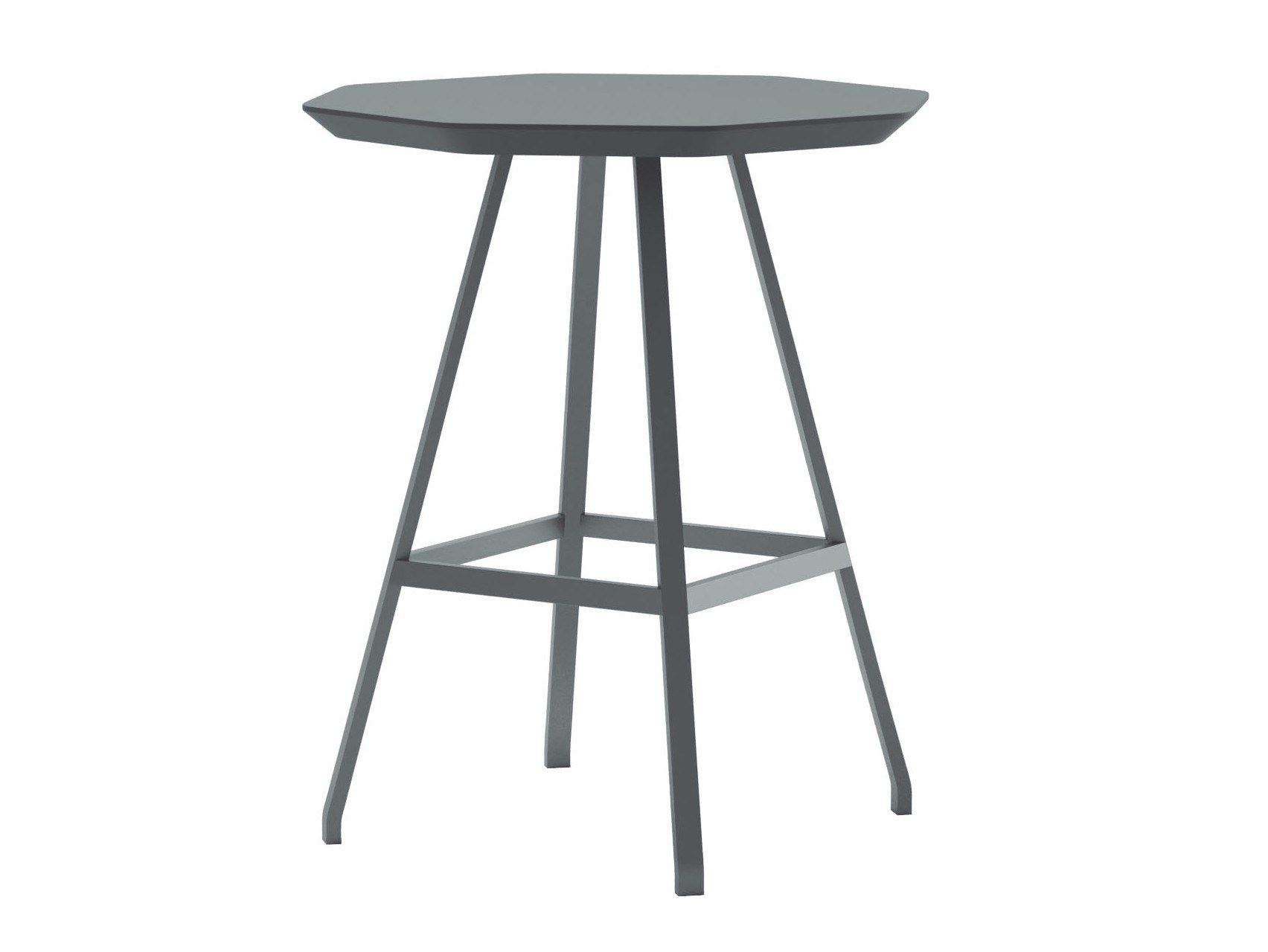 Восьмиугольный стол из МДФ ALMA DESIGN X Table ARCH-00095644 - Вид №1