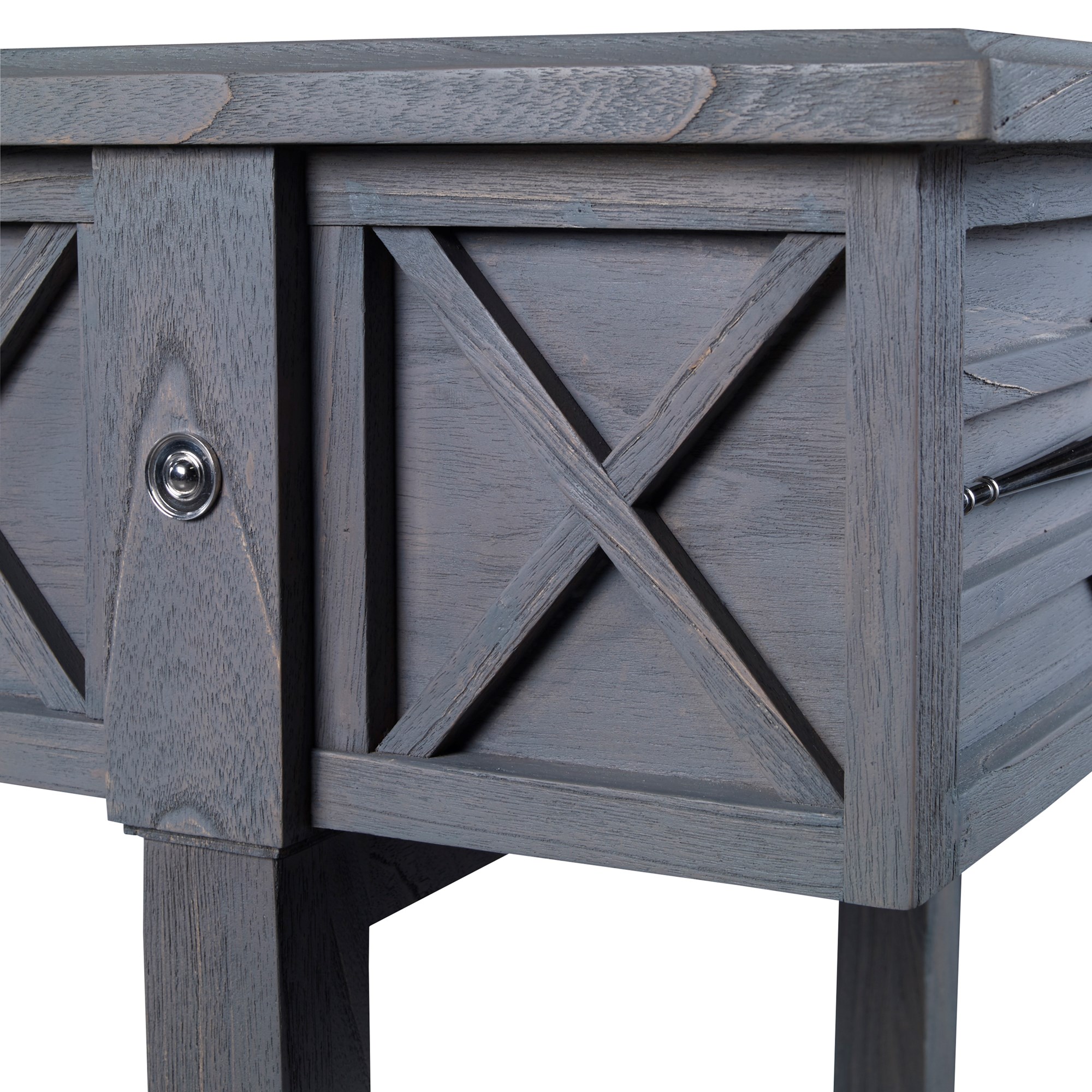 Игровой стол 17554-935-022 Spindle Shuffleboard Table - Grey Phylrich  - Вид №4