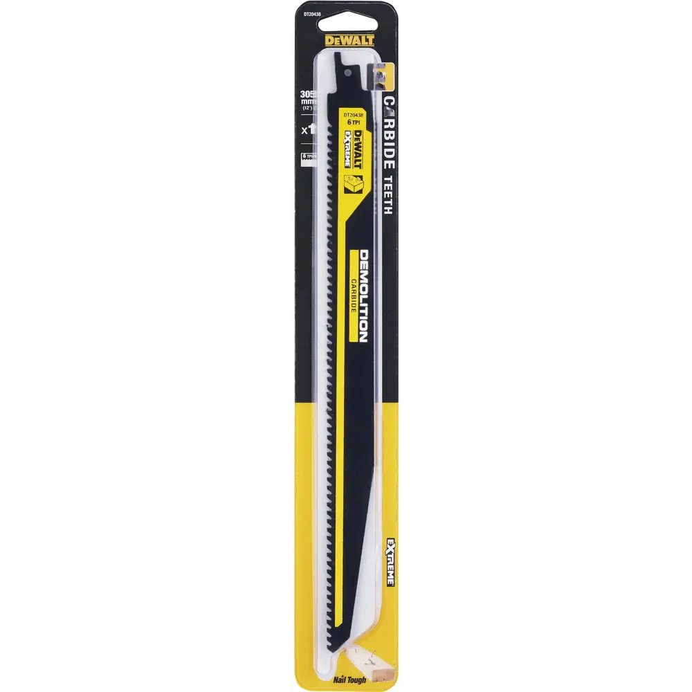 Полотно для сабельной пилы по дереву Dewalt DT20438-QZ 305 мм STLM-2023164 - Вид №2