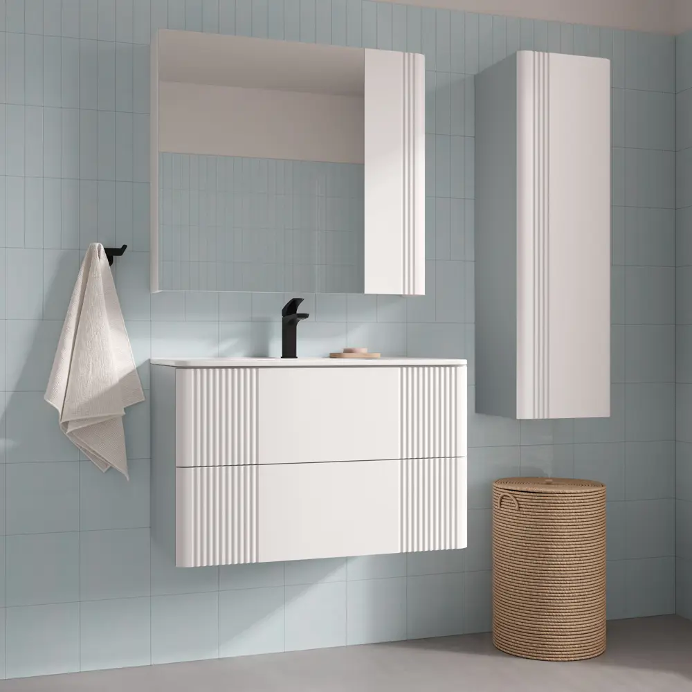 Корпус тумбы подвесной Iddis Lahta LAH80G0i95 50x78.4x43.3 см цвет серый STLM-2003638 - Вид №4