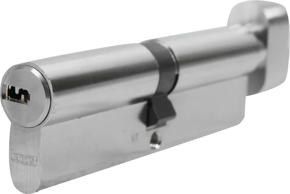 Цилиндр дверной ABUS KD6N с защитой от взлома, никель 50×50 мм 82441718
