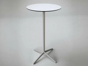 ENEA Высокий стол с алюминиевым основанием и столешницей из hpl Lottus tables