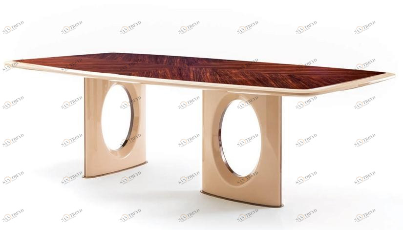 Grilli Прямоугольный обеденный стол Oblò 800201/-02/-03 Oblo