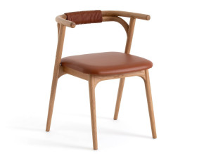 Кожаный стул