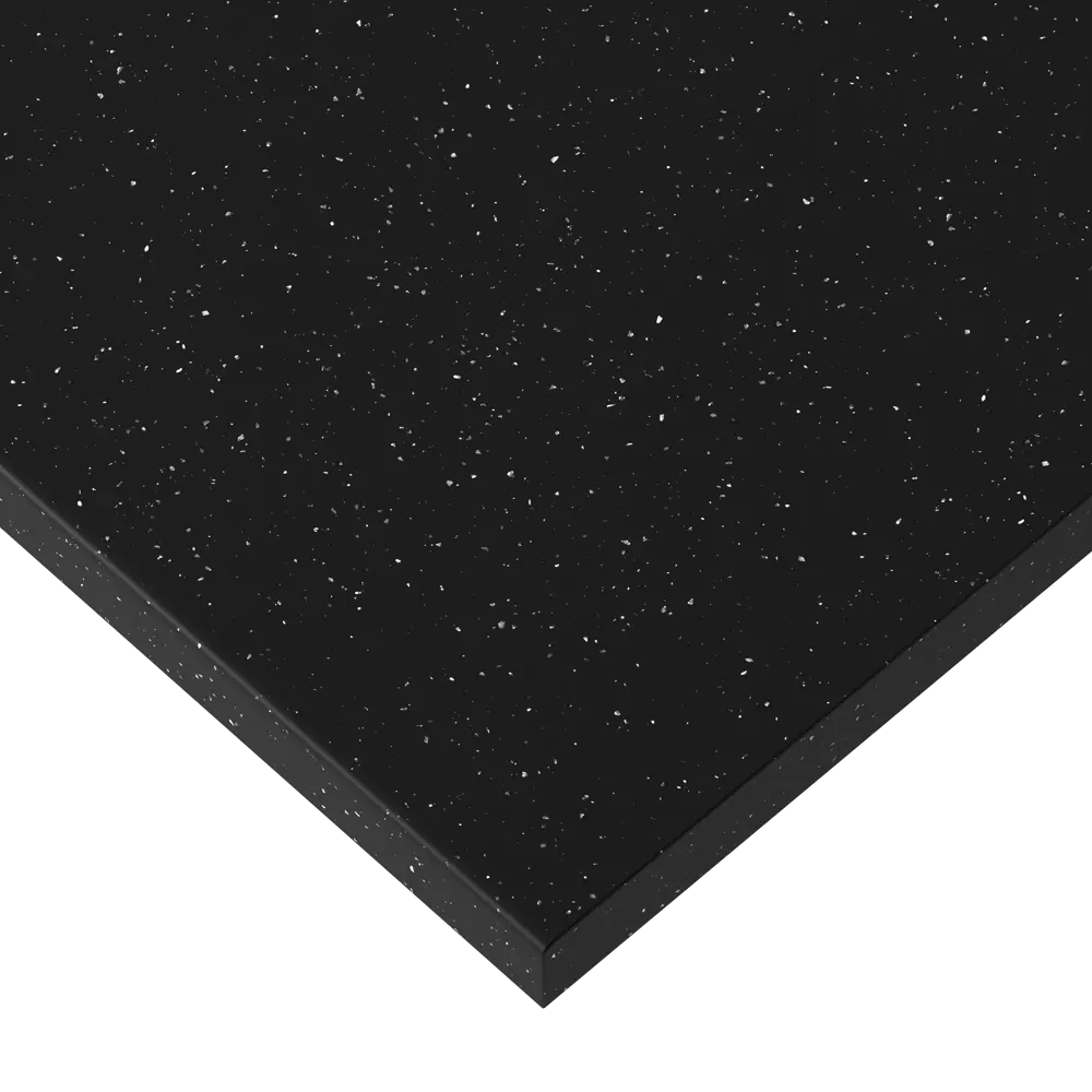 Столешница Найт 120x80x2 см искусственный камень цвет чёрный Santreyd STLM-2152516 - Вид №2