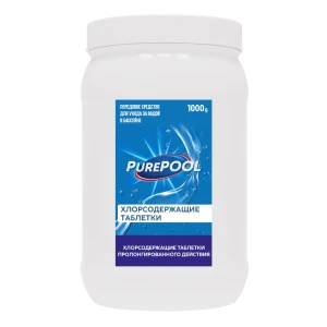 Таблетки хлорсодержащие PurePoo для бассейна 1 кг 84735442 STLM-2106393
