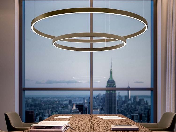 Алюминиевый светодиодный подвесной светильник Quadrifoglio Group Design Lighting ARCH-00140632