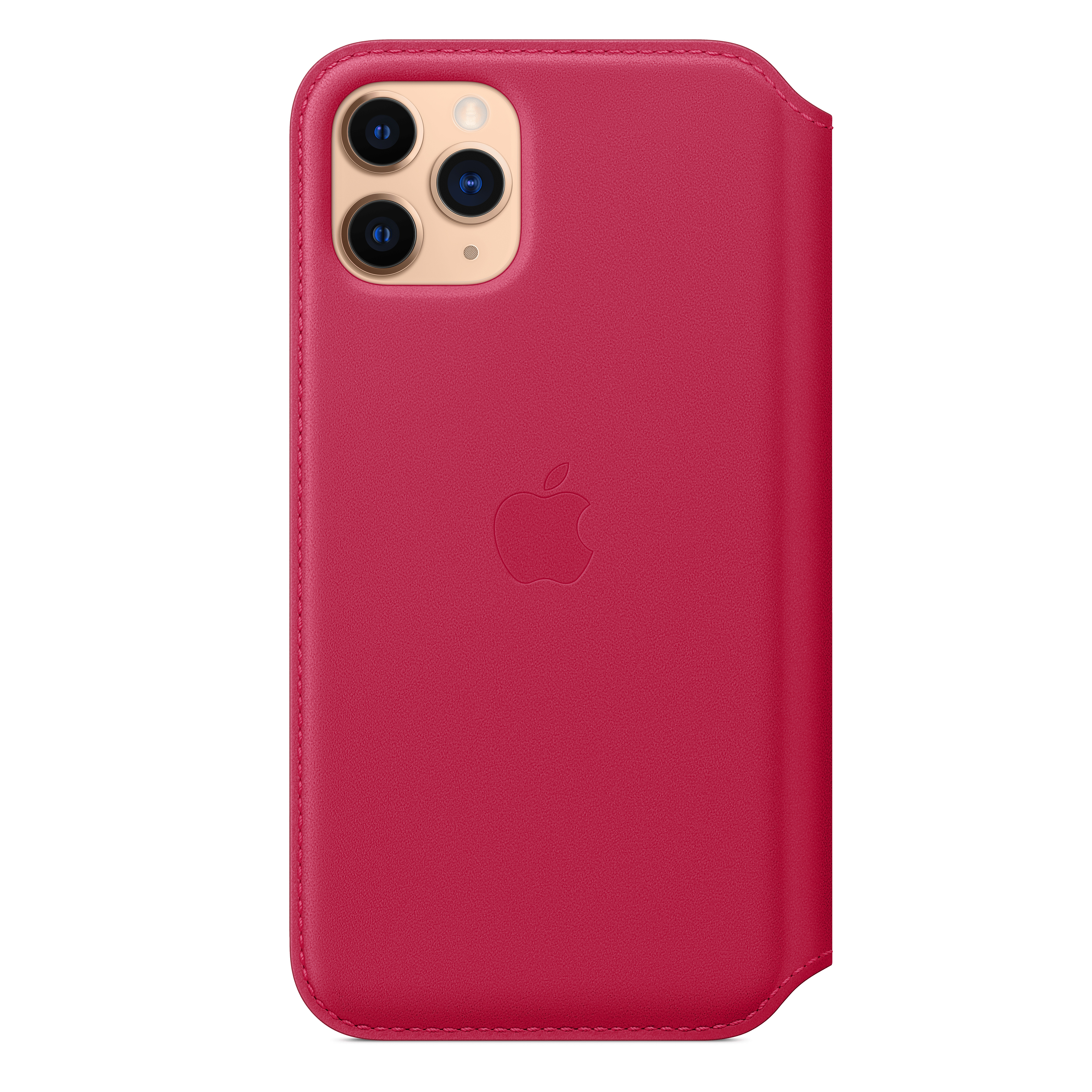 MY1K2ZM/A Iphone 11 pro leather folio - raspberry Apple Santreyd  - Вид №3