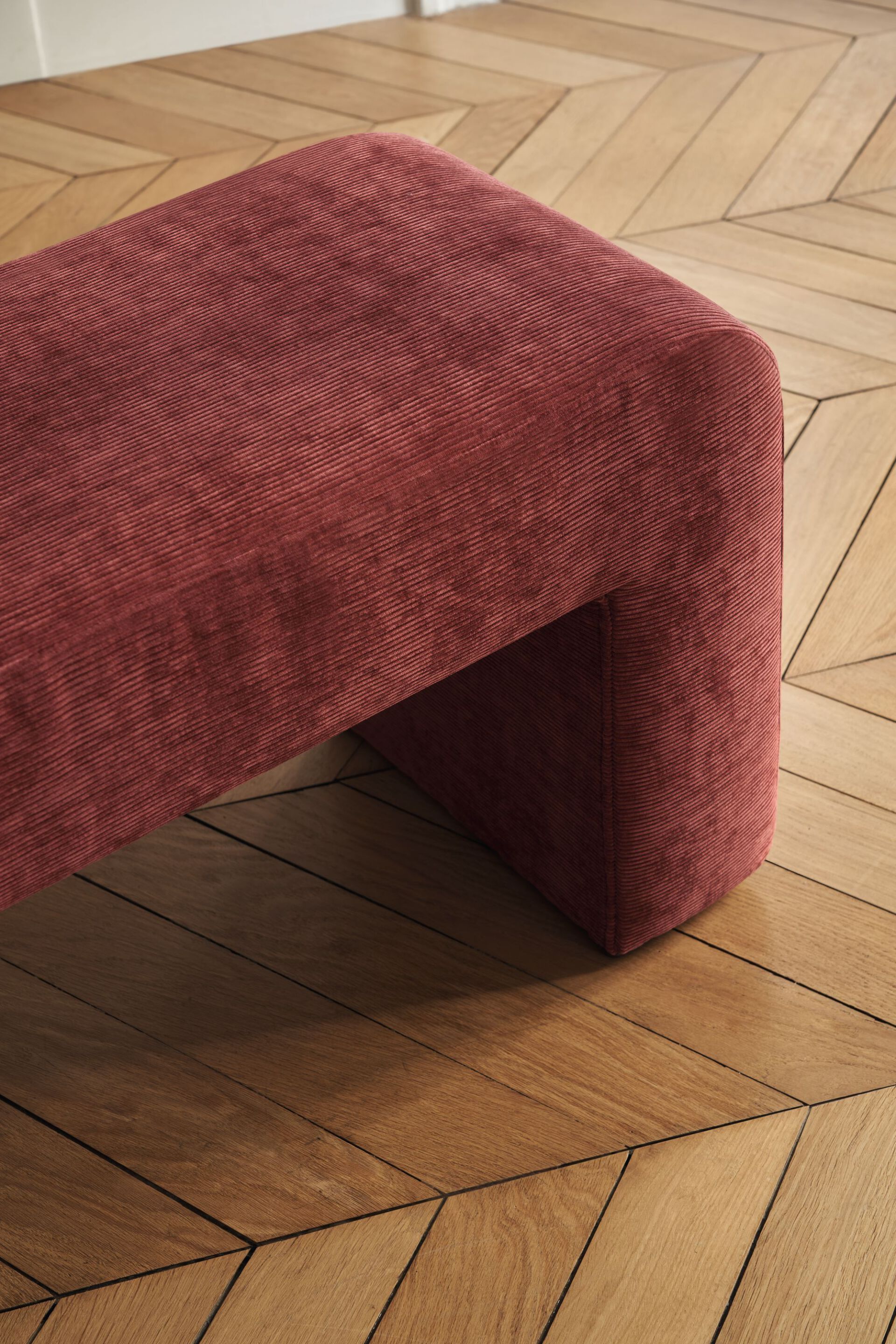 Бархатная однотонная ткань Casamance Variance ARCH-00084426 - Вид №6