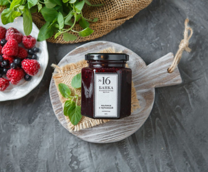 3567 Мармелад "Малина с черникой" Вкусляндия 