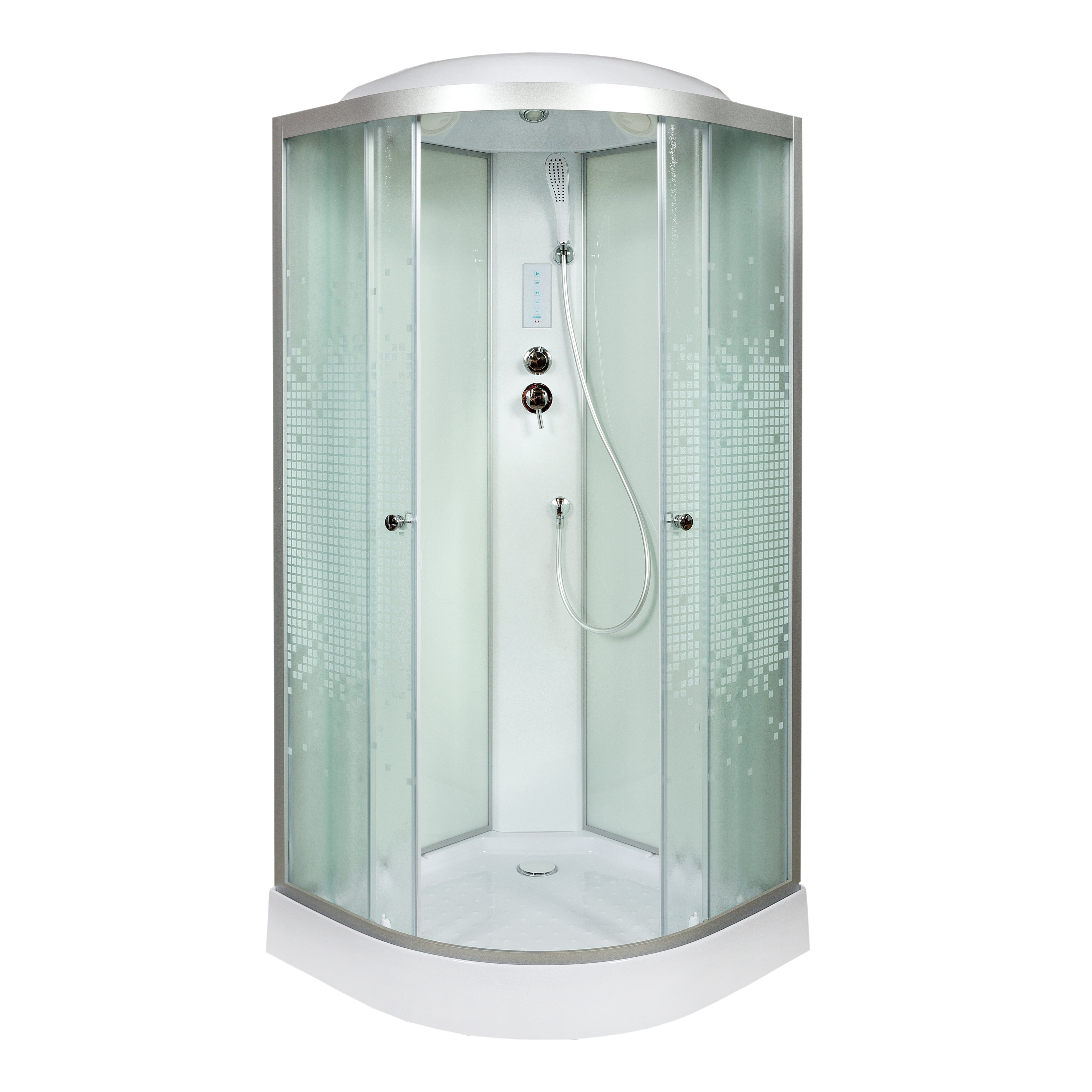 B01S BLACK Душевая кабина DETO Серия В L 908 с электрикой - Вид №19