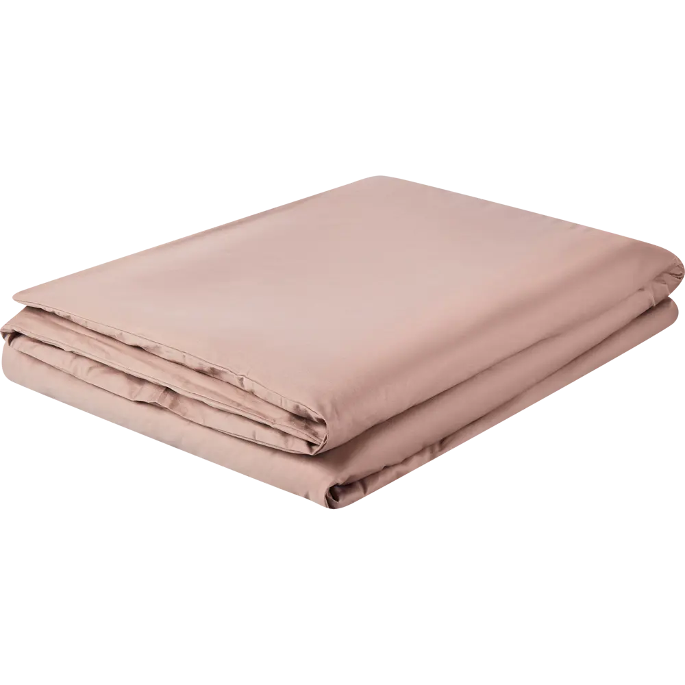 Пододеяльник Inspire 145x215 см сатин цвет капучино STLM-2028254