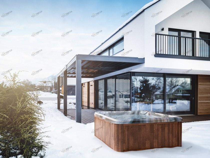 Jacuzzi® 7-местная гидромассажная ванна на открытом воздухе J-200™ sun-id-1466587