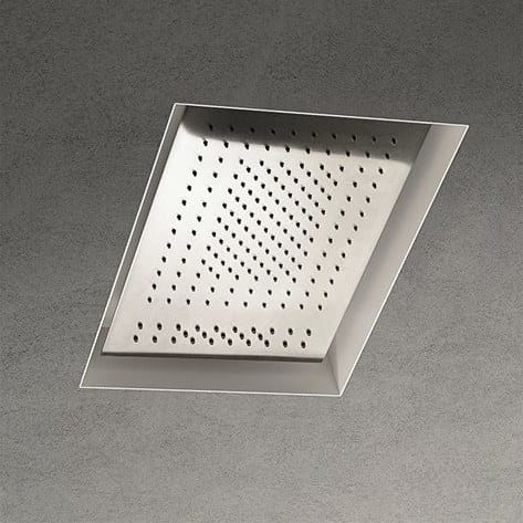 Нержавеющая сталь прямоугольная встраиваемая душевая головка с 2 струями Fantini Rubinetti Acquafit ARCH-00046121 - Вид №3