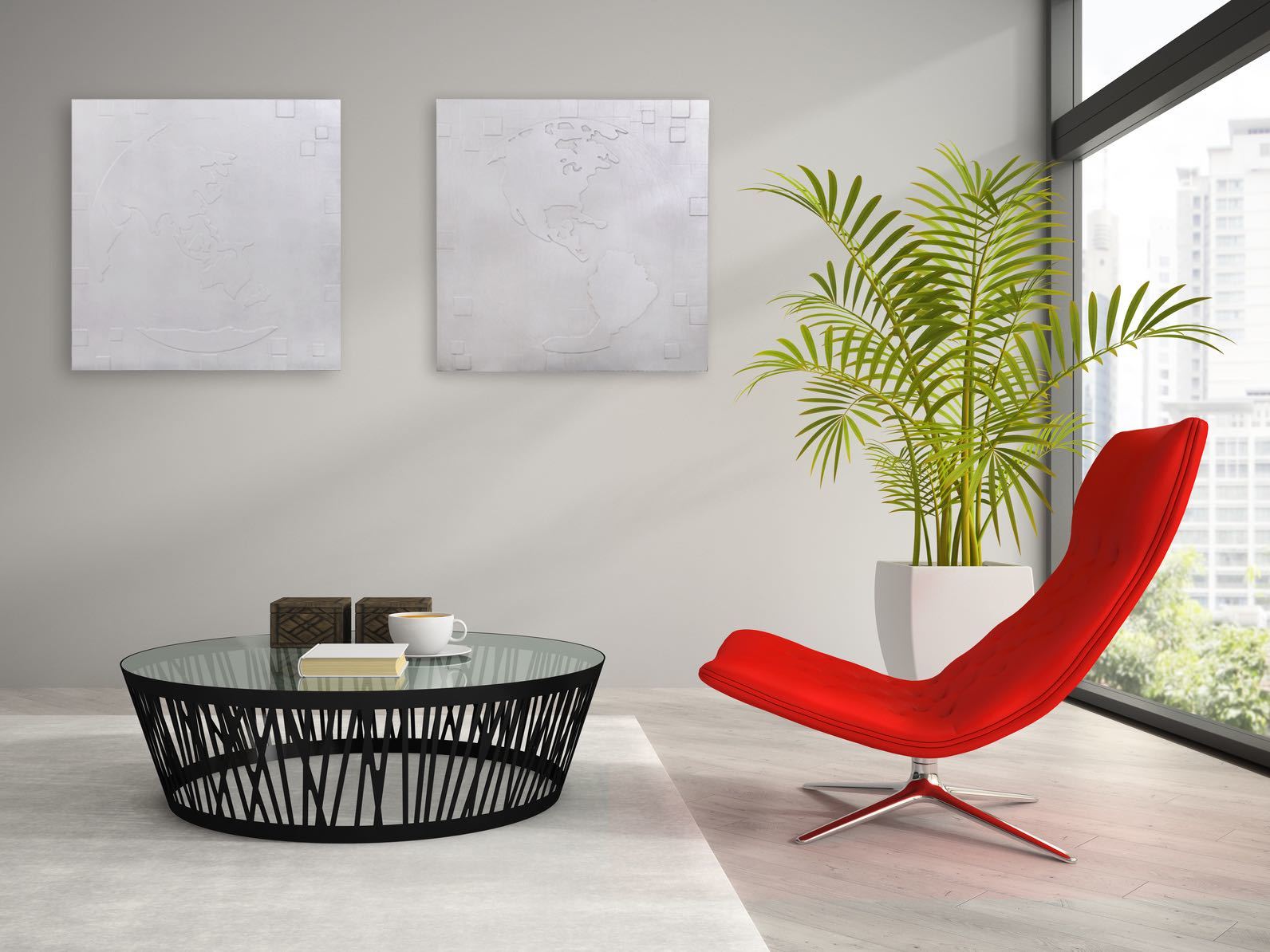 22839A Панно "Карта мира 1" LAB.Space  - Вид №1