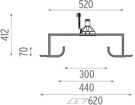 Flos Линейный световой профиль для точечных светильников Soft collection - linear sun-id-1444684 - Вид №1