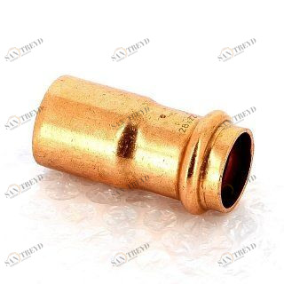 Муфта-вставка пресс 28x22 медная IBP P524302822000