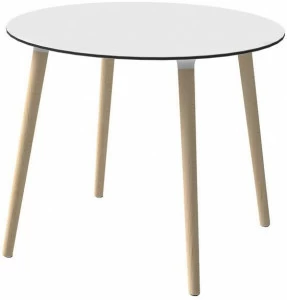 GABER Круглый журнальный столик из бука