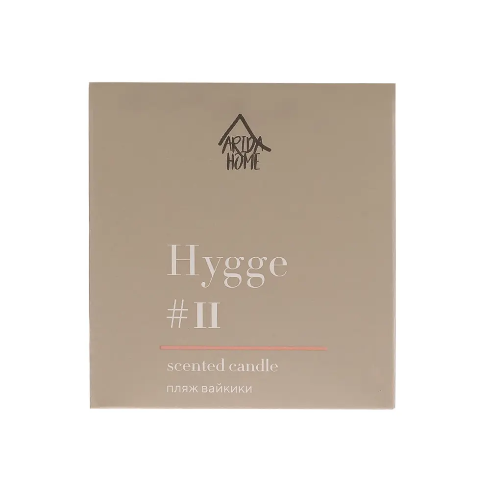 Свеча в стакане ароматизированная Arida Home Hygg N11 Пляж Вайкики STLM-2089504 - Вид №5